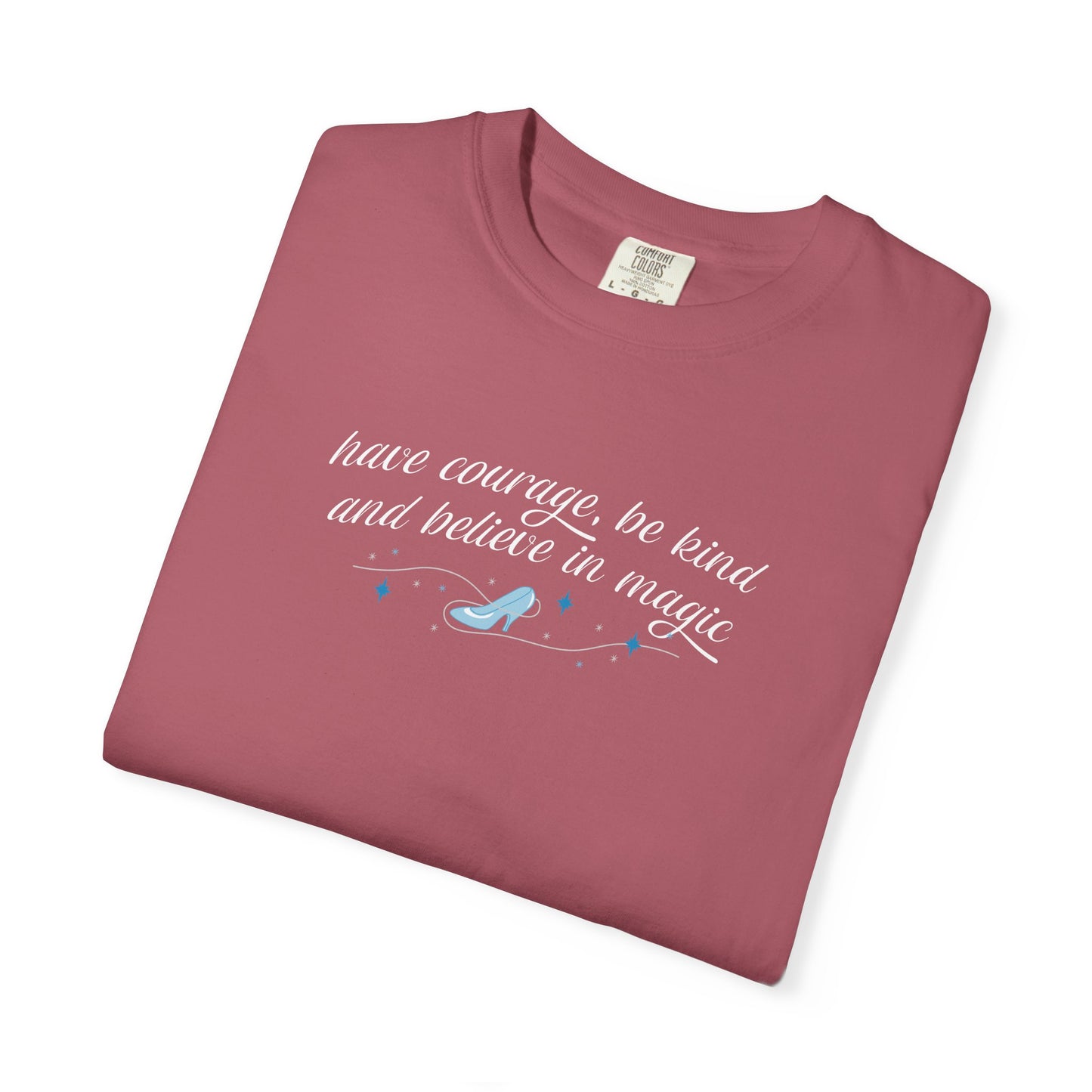 Whimsical Glass Slipper Graphic T-shirt, Casual Tee, Gift for Shoe Lovers, Birthday Gift, Women's Fashion, Everyday Wear, Fun Apparel