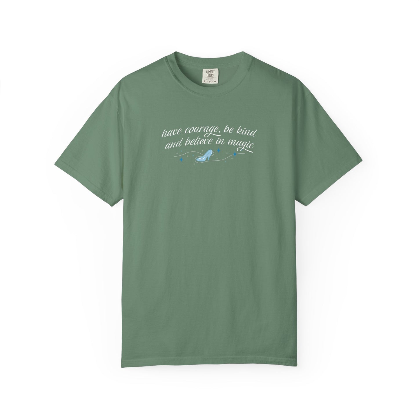 Whimsical Glass Slipper Graphic T-shirt, Casual Tee, Gift for Shoe Lovers, Birthday Gift, Women's Fashion, Everyday Wear, Fun Apparel