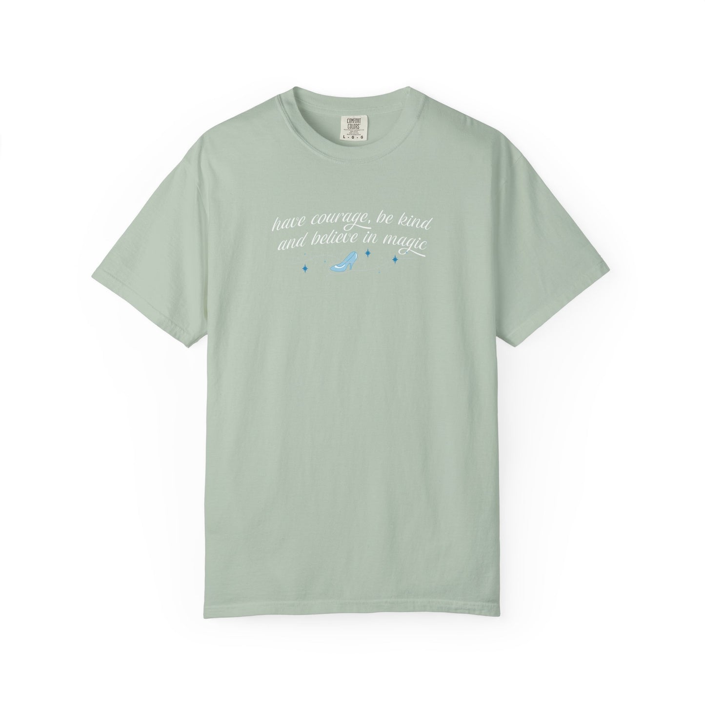 Whimsical Glass Slipper Graphic T-shirt, Casual Tee, Gift for Shoe Lovers, Birthday Gift, Women's Fashion, Everyday Wear, Fun Apparel