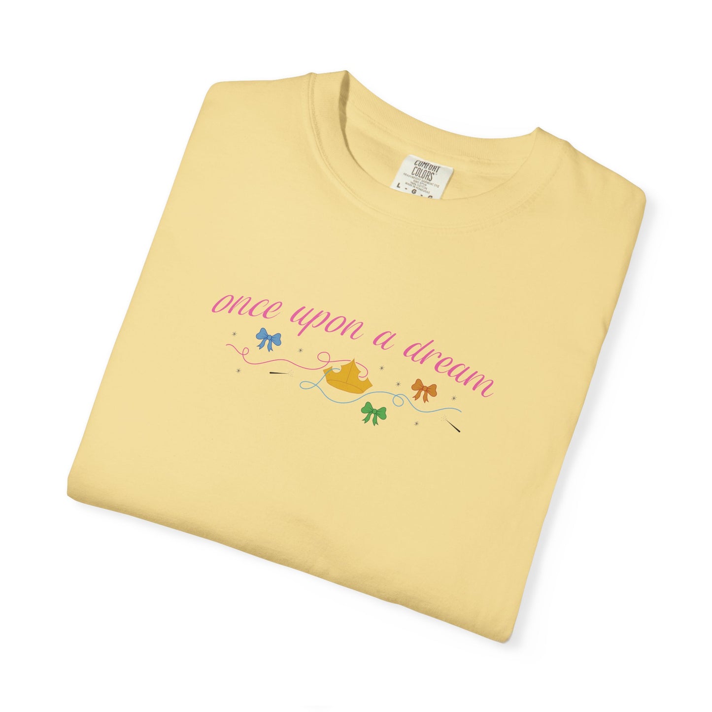 Whimsical Dream T-Shirt - Once Upon a Time, Unisex Tee, Casual Wear, Gift for Dreamers, Comfortable Shirt