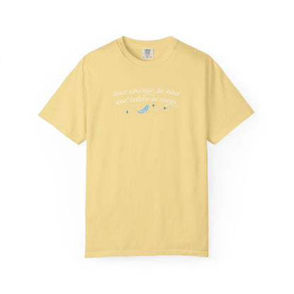 Whimsical Glass Slipper Graphic T-shirt, Casual Tee, Gift for Shoe Lovers, Birthday Gift, Women's Fashion, Everyday Wear, Fun Apparel