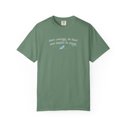 Whimsical Glass Slipper Graphic T-shirt, Casual Tee, Gift for Shoe Lovers, Birthday Gift, Women's Fashion, Everyday Wear, Fun Apparel