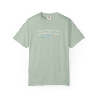 Whimsical Glass Slipper Graphic T-shirt, Casual Tee, Gift for Shoe Lovers, Birthday Gift, Women's Fashion, Everyday Wear, Fun Apparel