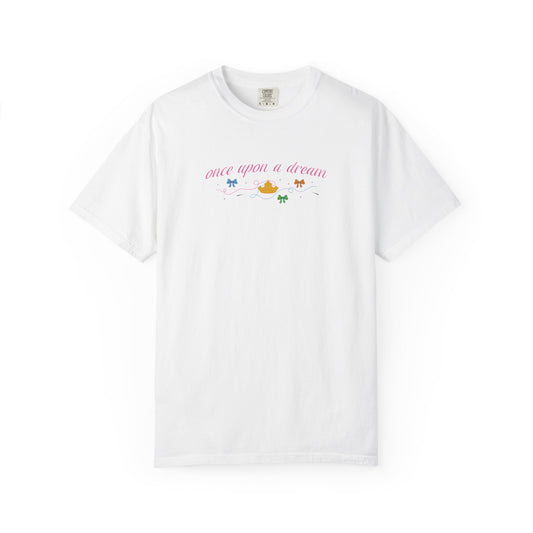 Whimsical Dream T-Shirt - Once Upon a Time, Unisex Tee, Casual Wear, Gift for Dreamers, Comfortable Shirt