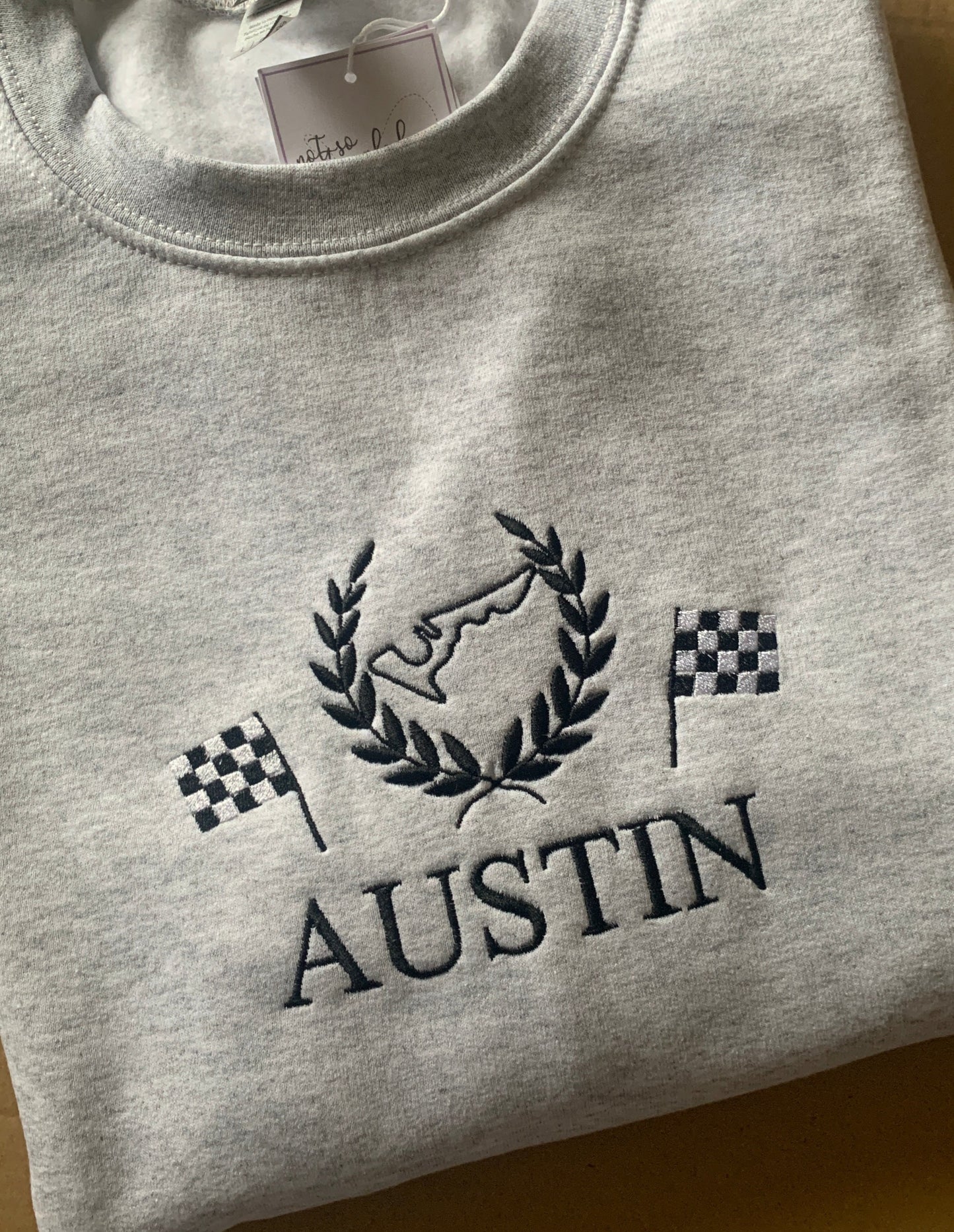 Formula 1 Race Track Crewneck Sweatshirt - All 2023/24 Circuits Available