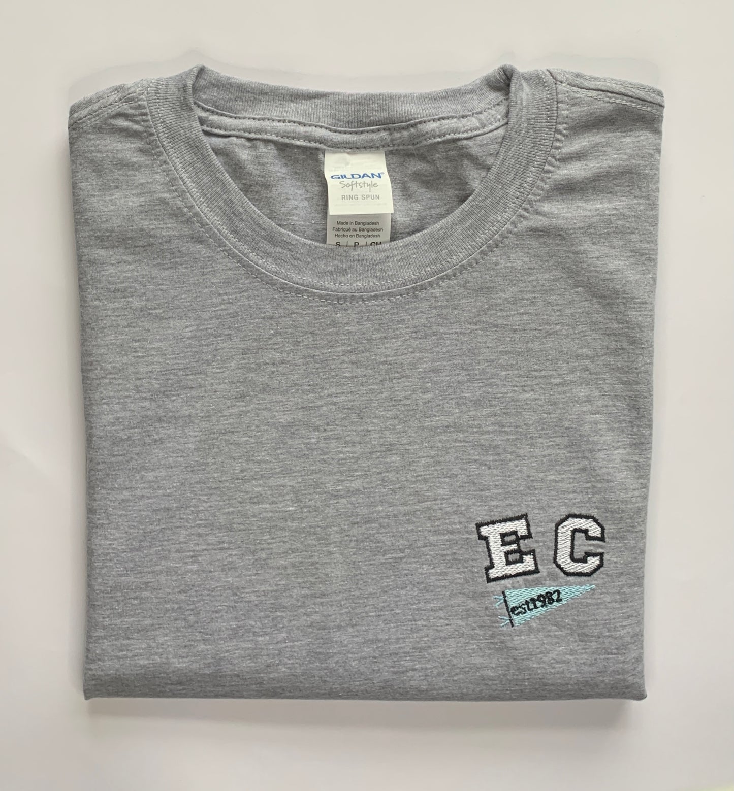 Sample - Small - Grey Tshirt with 'EC Orlando Park' Design