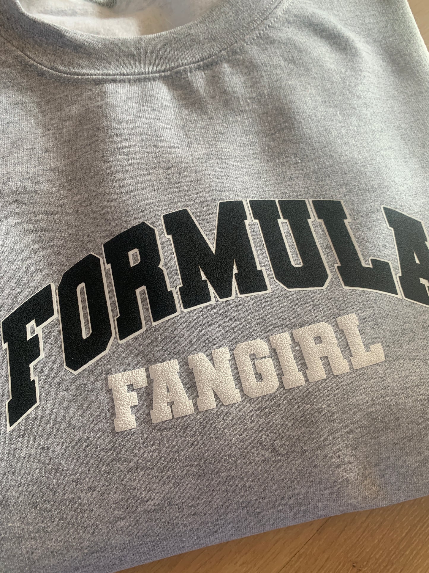 F1 Fangirl Puff Vinyl Sweatshirt