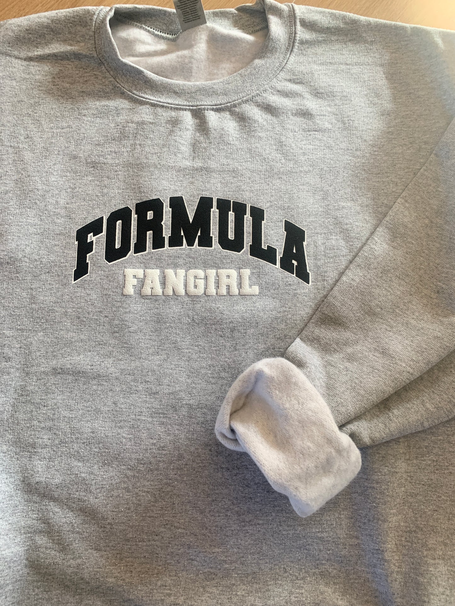 F1 Fangirl Puff Vinyl Sweatshirt