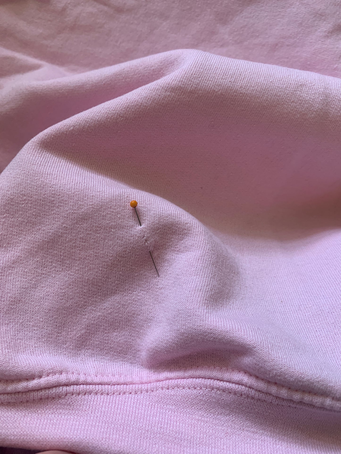 Second - Medium - Pink Sweatshirt with Lost Princess Design