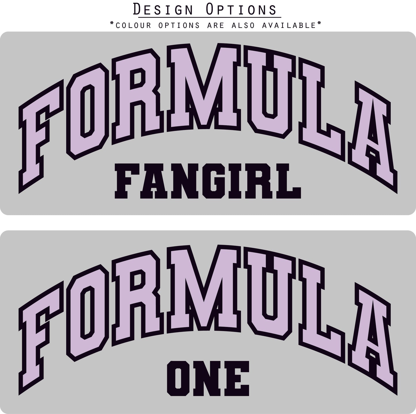 F1 Fangirl Puff Vinyl Sweatshirt